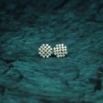 Quad Stark Moissanite Earstuds