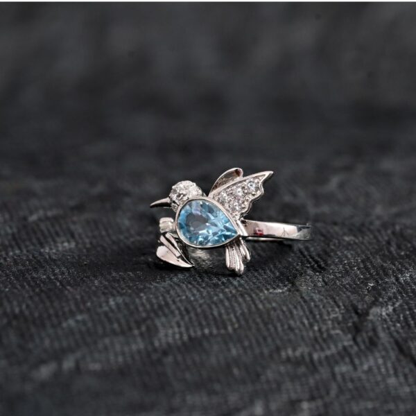 best silver jewlery Humming Bird Ring