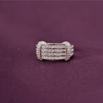 Zircon Cascade Gents Ring
