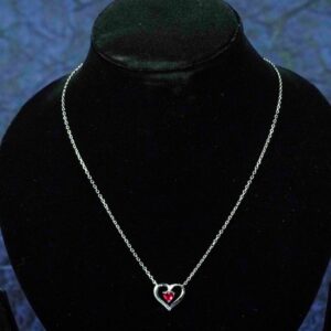 Hearts Desire Gem Pendant with Chain