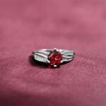 Radiant Red Gem Ring