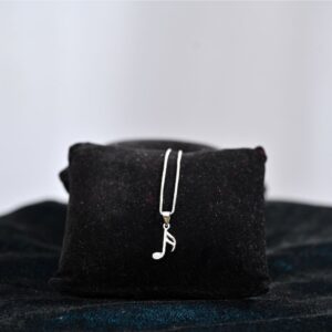 Harmonious Notes Pendant with Chain
