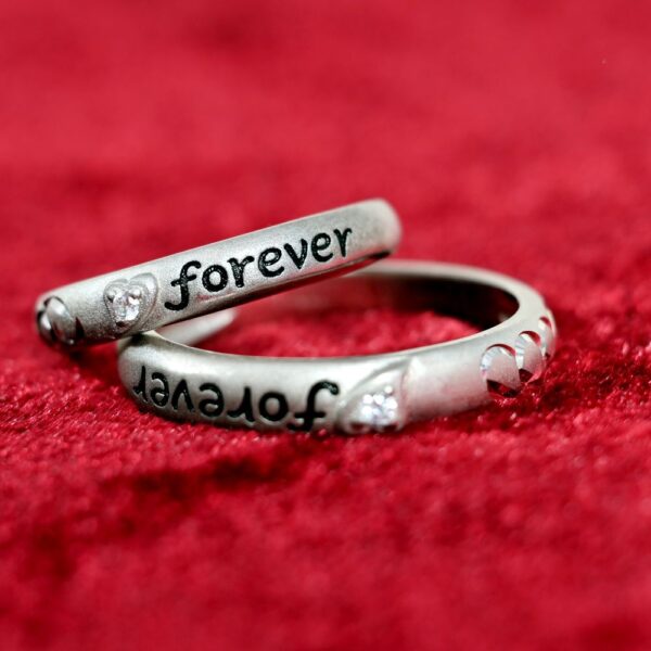 Dazzling Duos Forever Couple Rings